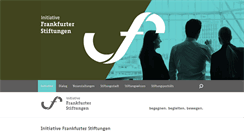 Desktop Screenshot of frankfurter-stiftungen.de